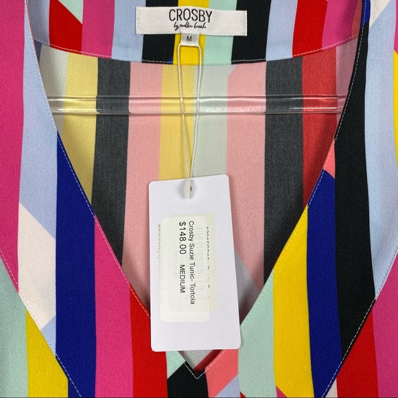 NWT Crosby by Mollie Burch Suzie Tunic - Tortola - Picture 6 of 8